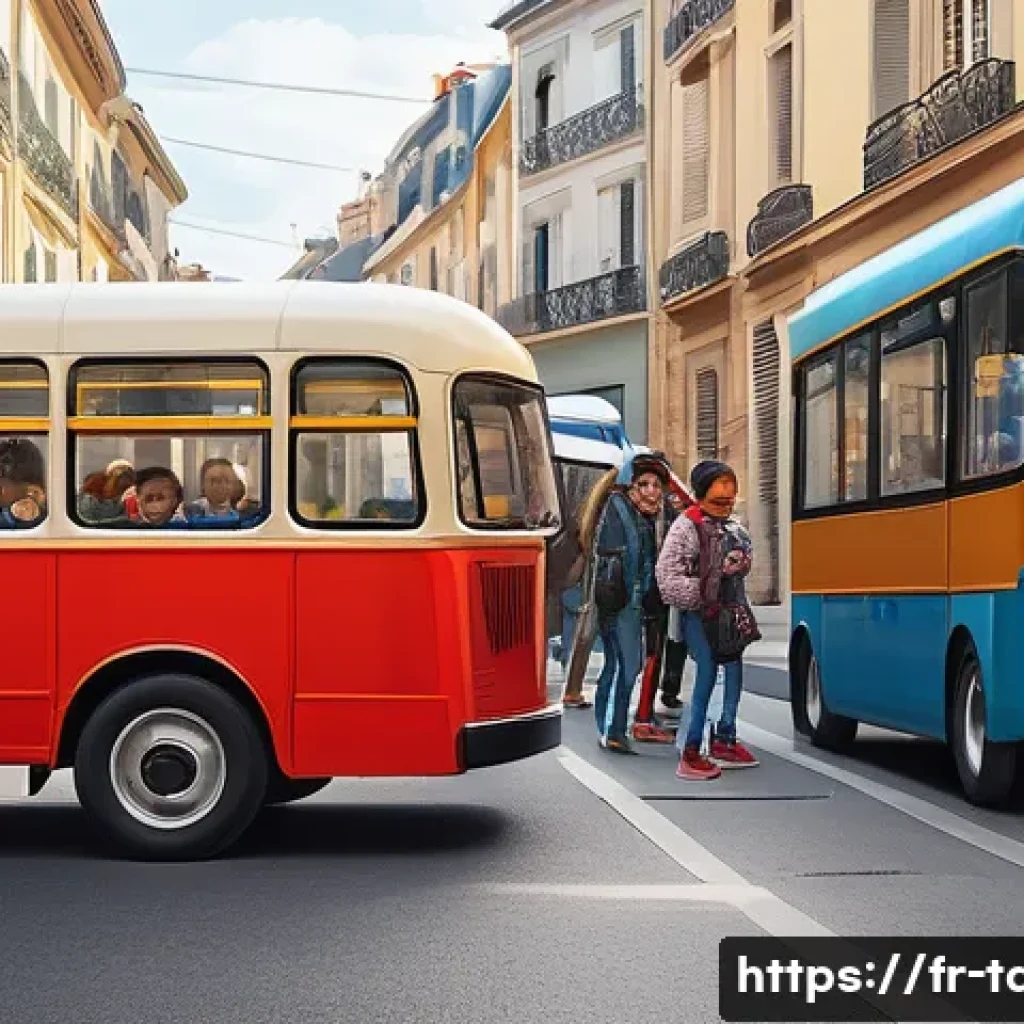 타요와 문화적 다양성 - A vibrant and diverse group of animated buses with distinct personalities and colors, including a br...